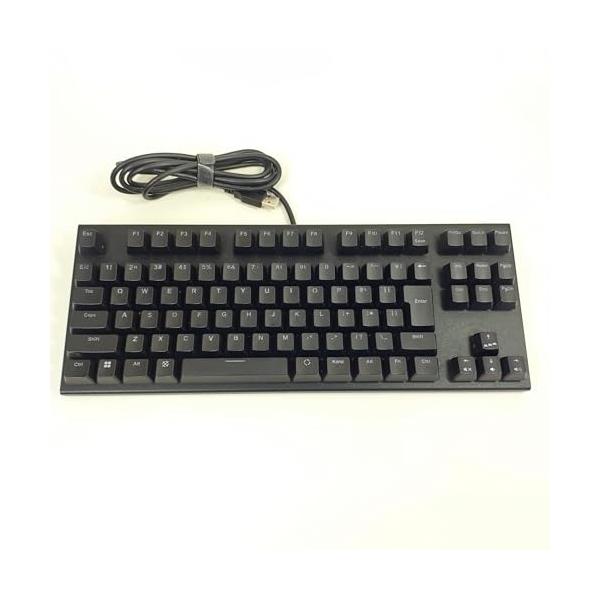 【中古】REALFORCE リアルフォース ラピッド銃の引き金 鍵盤 東プレ GX1 静音 45ｇ TKL大きさ 静電静電容量無接触点遣りくち 最速0.1粍動く