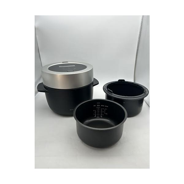 【中古】バルミューダ ザ ゴハン 3合炊き灯し火炊飯器 BALMUDA The Gohan K03A-BK