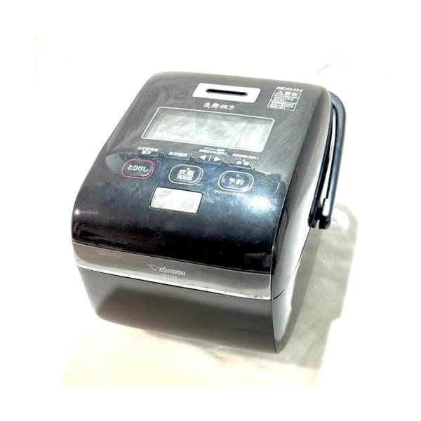 【中古】象印 炊飯器 5.5合 翦断応力IH式 炎舞炊き プライム黒いこと NW-KA10AM-BZ