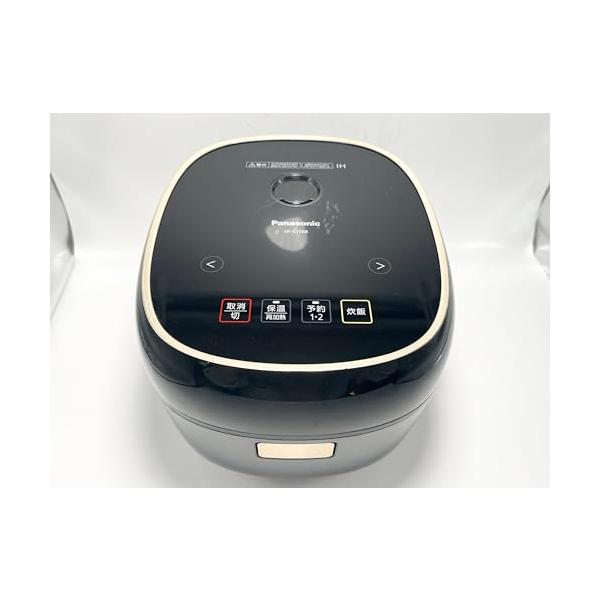 【中古】パナソニック 炊飯器 3.5合 高だか生活様式 IH式 黒いこと SR-KT068-K