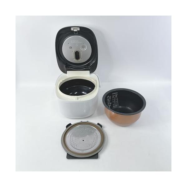 【中古】東芝 炊飯器 5.5合 IH式 鍛える釜 グランホワイト RC-10RM-W