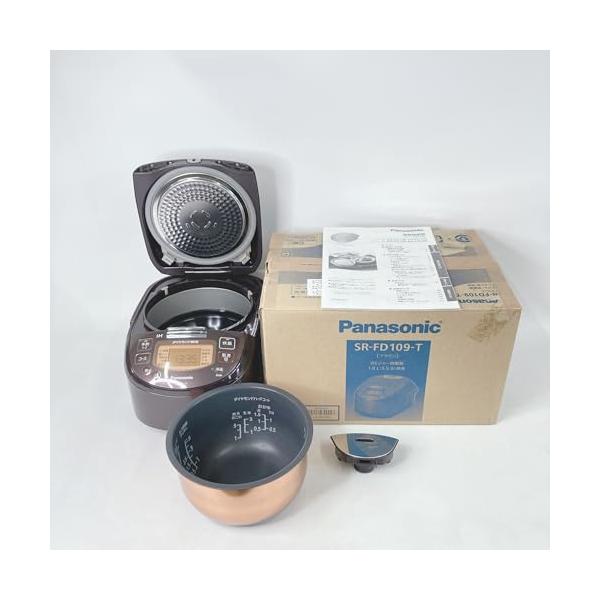 【中古】パナソニック 炊飯器 5.5合 IH式 ブラウン SR-FD109-T|MahanA店
