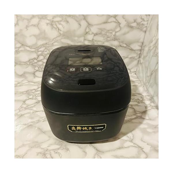 【中古】象印マホービン 炊飯器 1升 炎舞炊き 黒釉 NW-FA18-BZ