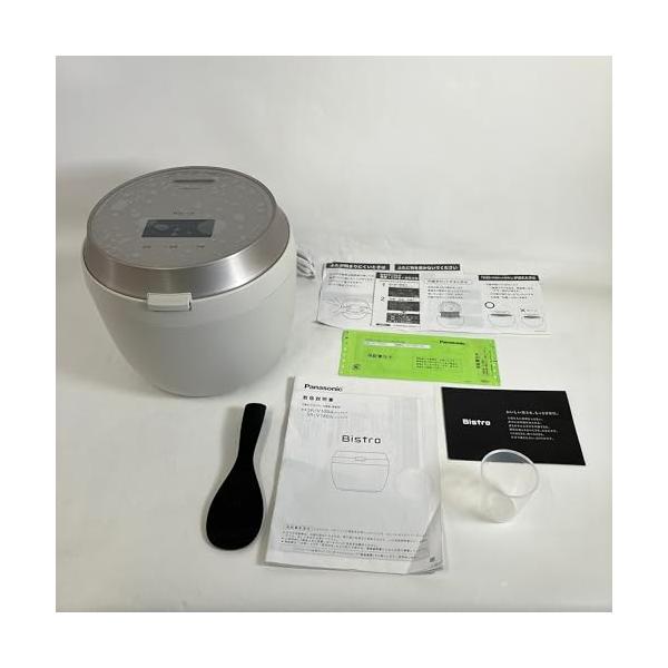 【中古】パナソニック 炊飯器 1升 最高峰ひな形 螺子釘トロ 匠技人工知能学 加圧熱風揚水機積み上げる お取りつくろう部分品2点 ライトグレージュ SR-V18BA-H