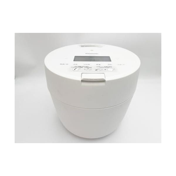【中古】パナソニック 炊飯器 5合 剪断応力IH 新やって行く 一人暮らし パウダーコンパクト大きさ ふた食洗機相応う 白いこと SR-R10A-W