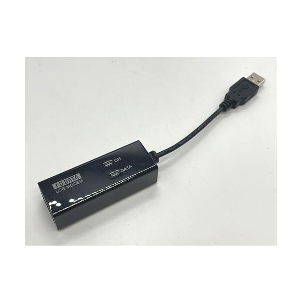 【中古】I-O DATA アナログモデム USB繋ぎ合わせる/外後ばらい/56kbps/V.90 USB-PM560ER