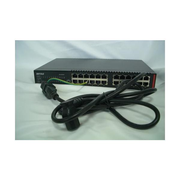 【中古】BUFFALO 度合い2 Giga アンマネージスイッチ 24界面 BS-GU2024