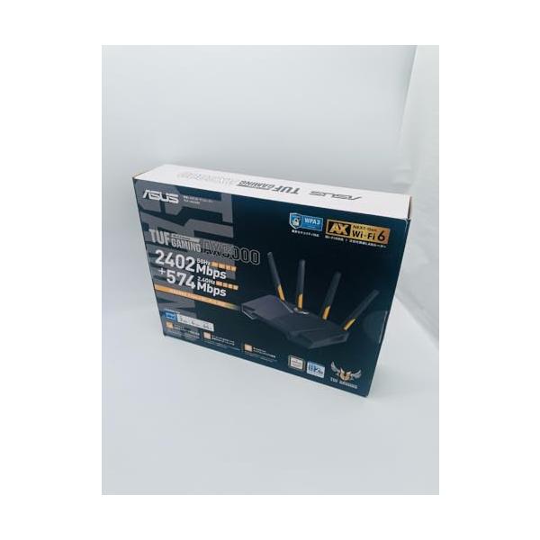 【中古】ASUS 旧ひな形 ASUS 無線LAN 無線電話 ルータTUF-AX3000