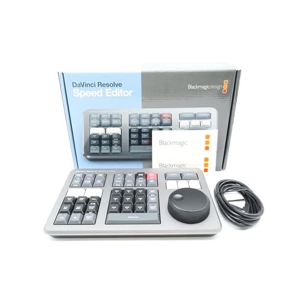 【中古】Blackmagic Design DaVinci Resolve Speed Editor 専用制御装置単品