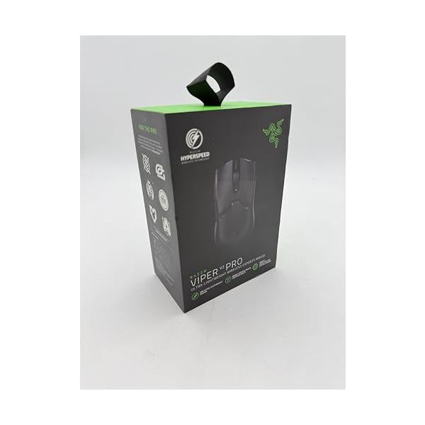 【中古】Razer Viper V2 Pro (Black Edition) ゲーミングマウス 超軽さ 58g Focus Pro 30K オプティカルセンサ
