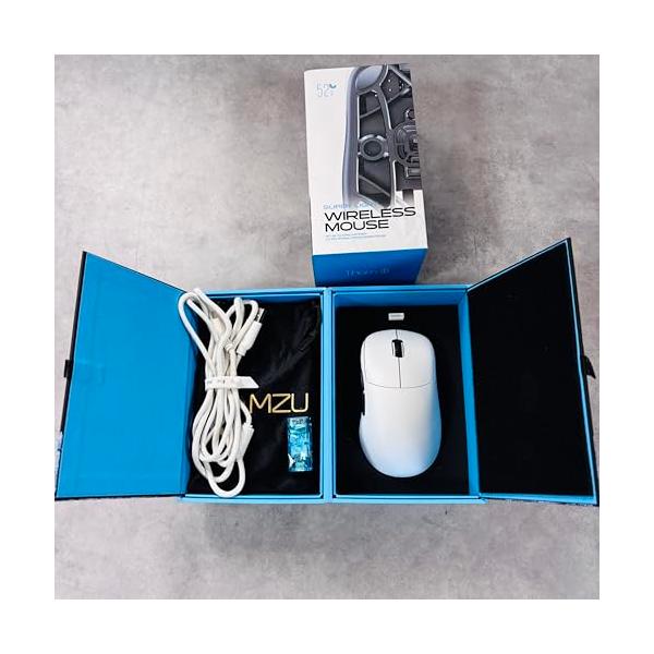 【中古】Lamzu Thorn ゲーミングマウス White 軽さ52g 26000DPI ラムズ ソーン