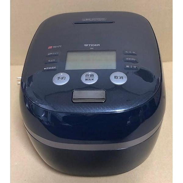 【中古】虎 土鍋剪断応力IH炊飯ジャー（5.5合炊き） アーバンブラックTIGER 炊きたて JPH-A101-KE