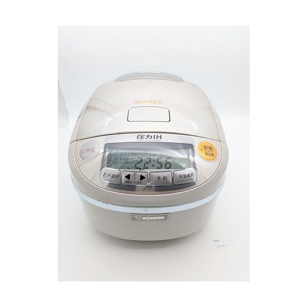 【中古】ZOJIRUSHI 剪断応力IH炊飯ジャー 【5.5合炊き】 NP-SB10-NP プライムゴールド
