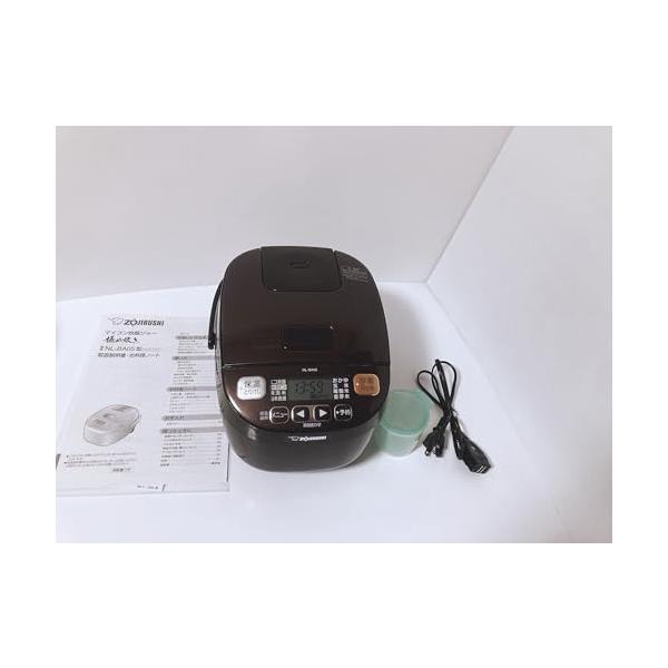 【中古】象印 炊飯器 パソコン式 3合 赤銅色 NL-BA05-TA