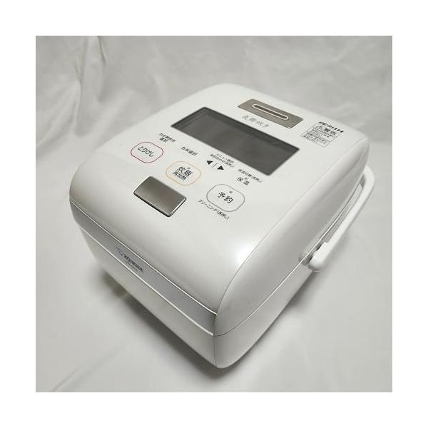 【中古】象印 剪断応力IH炊飯ジャー「炎舞炊き」(5.5合) NW-KA10-WZ