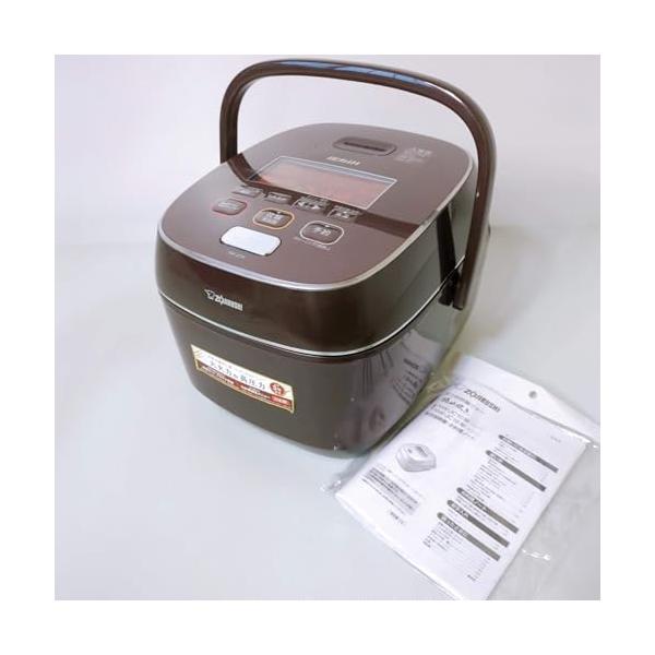 【中古】象印マホービン 炊飯器 1升 赤銅色 NW-JC18-TA