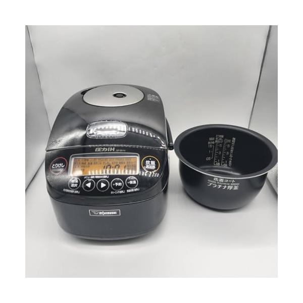 【中古】象印マホービン 炊飯器 5.5合 黒いこと NP-BJ10-BA