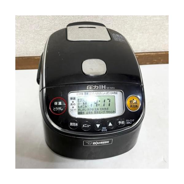 【中古】象印 剪断応力IH炊飯ジャー（3合炊き） 黒いことZOJIRUSHI 限り炊き NP-RZ05-BA