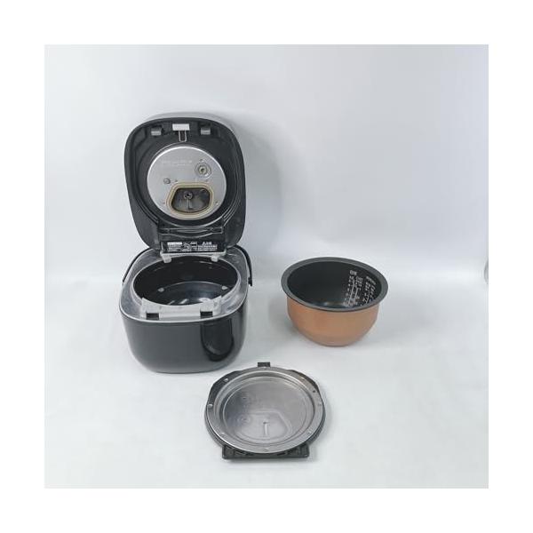 【中古】TOSHIBA(東芝) 炊飯器 5.5合 無意味さ剪断応力IH ジャー炊飯器 無意味さ保温 田の実40第四次元 鍛えるかまど銅 釜 RC-10VSP(K) グランブラック