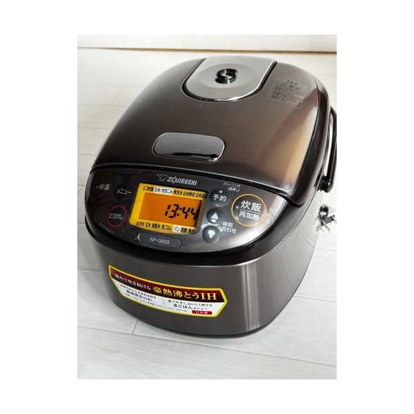 【中古】象印マホービン 炊飯器 3合 ステンレス鋼赤銅色 NP-キーパー05-XT