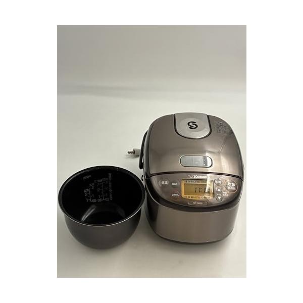 【中古】象印マホービン 炊飯器 3合 ステンレス鋼赤銅色 NP-キーパー05-XT