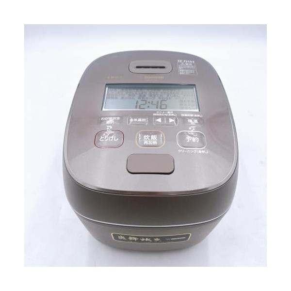 【中古】象印マホービン 炊飯器 5.5合 炎舞炊き クルミ NW-PT10-HZ