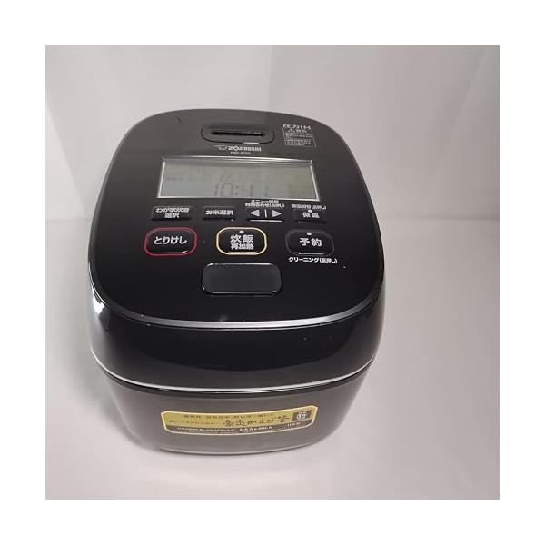 【中古】象印マホービン 炊飯器 5.5合 黒いこと NW-JX10-BA