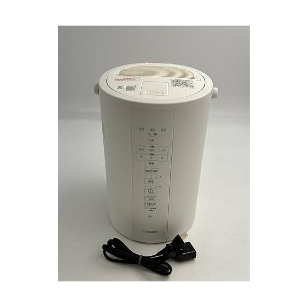 【中古】象印マホービン 加湿器 水蒸気式 3.0L 白いこと EE-DC35-WA
