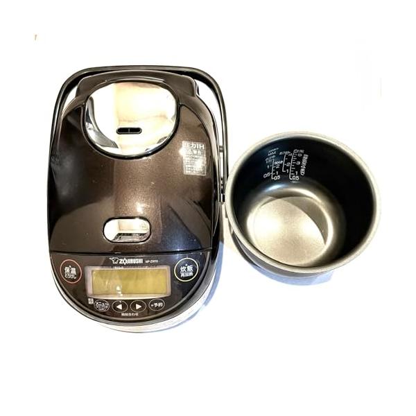 【中古】象印マホービン 炊飯器 5.5合 暗然たる赤銅色 NP-ZW10-TD
