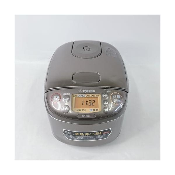 【中古】象印マホービン 炊飯器 3合 ステンレス鋼赤銅色 NP-GL05-XT