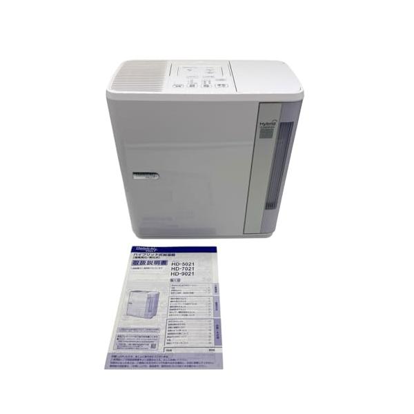 【中古】ダイニチ (Dainichi) 加湿器 ハイブリッド式(木造和室12畳まで/プレハブ洋室19畳まで) HDシリーズ ホワイト HD-7021-W｜MahanA店