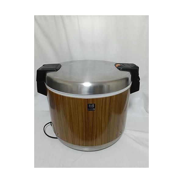 【中古】虎 陰電子ジャー 御勤め用 保温専用 四升 肌理 JHC-7200-MO