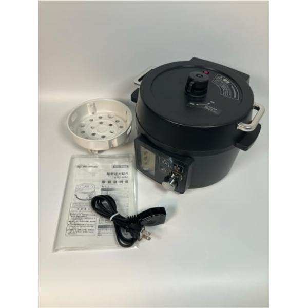 【中古】明かり翦断応力鍋 2.2L 黒いこと KPC-MA2-B アイリスオーヤマ 65類概念自動小銃献立て表積み上げる
