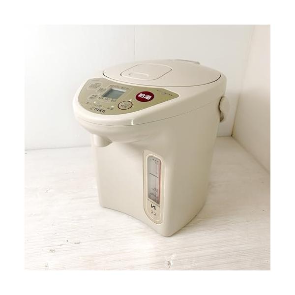 【中古】虎 VE明かりポット 「とく子さん」 省エネ教育課程付き添い人 2.2L ベージュ PIF-A220-C