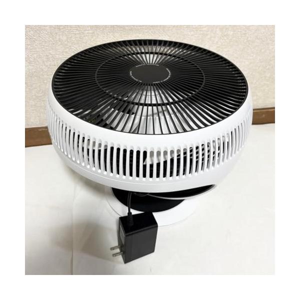 【中古】バルミューダ 緑であること気違い サーキュ DCモーターサーキュレーター BALMUDA Green Fan Cirq EGF-3300-WK