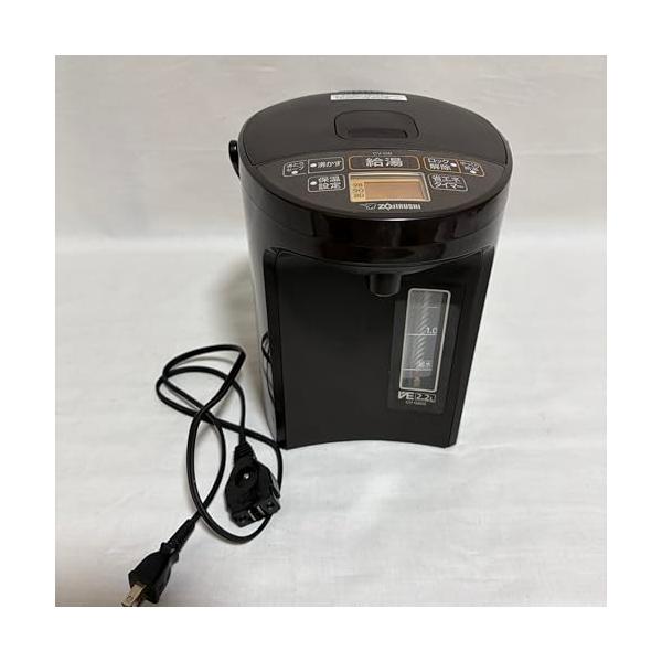 【中古】象印マホービン 灯し火ポット 2.2L 赤銅色 CV-GB22-TA