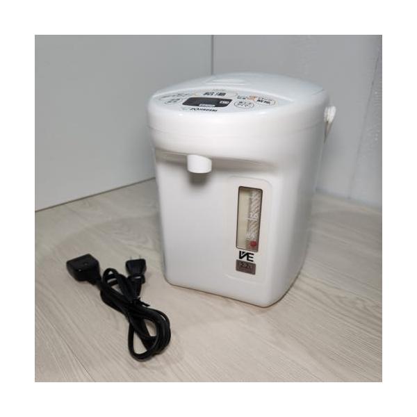 【中古】象印マホービン 灯し火ポット 2.2L 白いこと CV-TZ22-WA