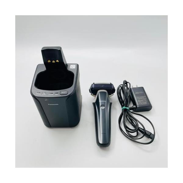 【中古】パナソニック 子ヒツジ短距離競走 直線的 メンズ電気カミソリ 6枚刃 手工芸品黒いこと ES-CLS9AX-K