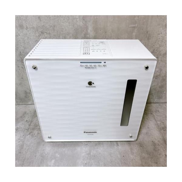 【中古】パナソニック 加湿器 蒸発式 ナノイー積み上げる ~14畳 ミスティホワイト FE-KXU05-W