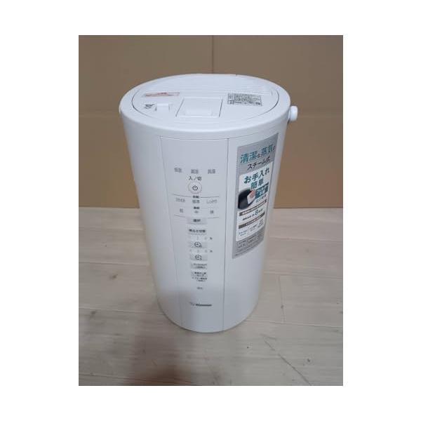 【中古】象印マホービン 加湿器 4.0L 長時間加湿手合い 水蒸気式 蒸汽船式 水漉し不必要 お取りつくろう飾り気の無い 白いこと EE-DD50-WA