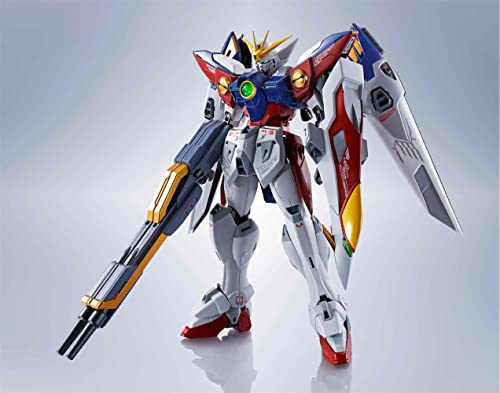 TAMASHII NATIONS METAL ROBOT魂 新機動戦記ガンダムW [SIDE MS] ウイングガンダムゼロ 約140mm PVCABSダイキャスト製 塗装済み可動フィギュア画像
