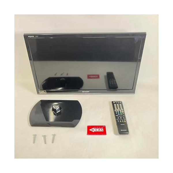 【中古】小ざかしい 24V型 高品位テレビ 液晶テレビ受像機 黒いこと AQUOS LC-24K9B キッチン用品・食器・調理器具-その他