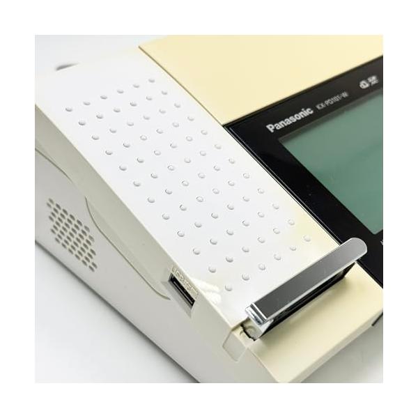 【中古】パナソニック おたっくす デジタルコードレスFAX 子機1台付き スマホ連動 Wi-Fi搭載 ホワイト KX-PD101DL-W