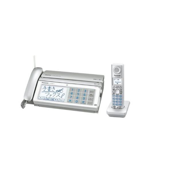 【中古】パナソニック おたっくす デジタルコードレスFAX 子機1台付き シルバー KX-PW821DL-S