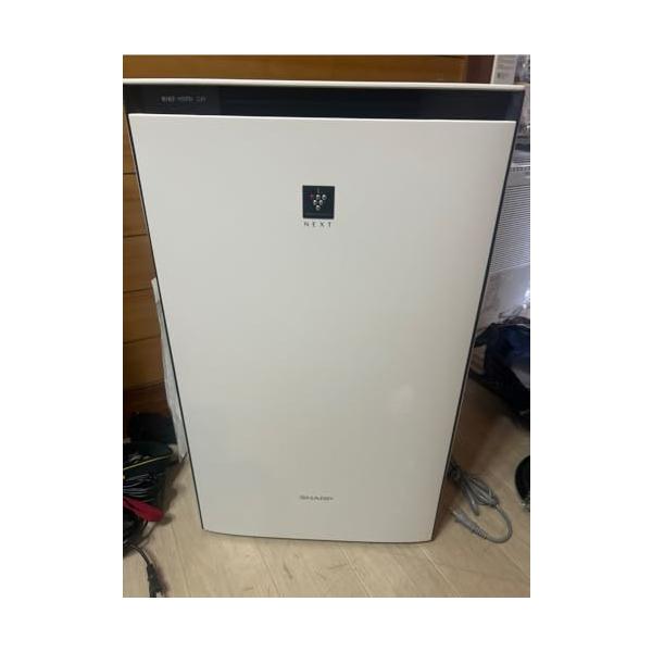 【中古】シャープ 加湿 空気清浄機 KI-RX70-W ホワイト プラズマクラスター NEXT(50000) COCORO AIR搭載 空気清浄 31畳 タン