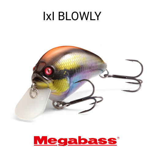 ブローリー セット メガバス　Megabass i×i blowly イマカツ IXI SHAD(アイバイアイ シャッド) TYPE-R イマカツブリーム