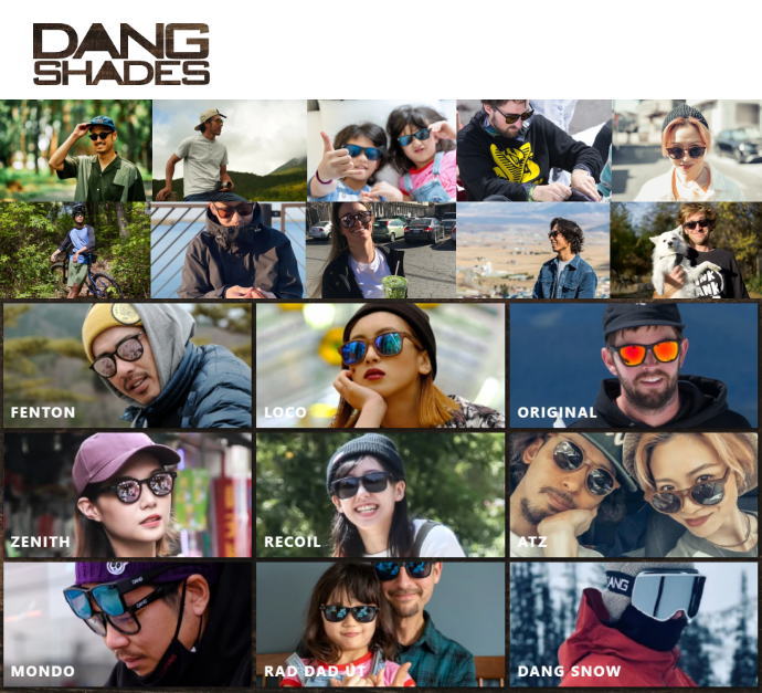 市場 Dang x soft 偏光度99％ PREMIUM LOCO 半永久くもり止め加工 Shades Light Black black LENS