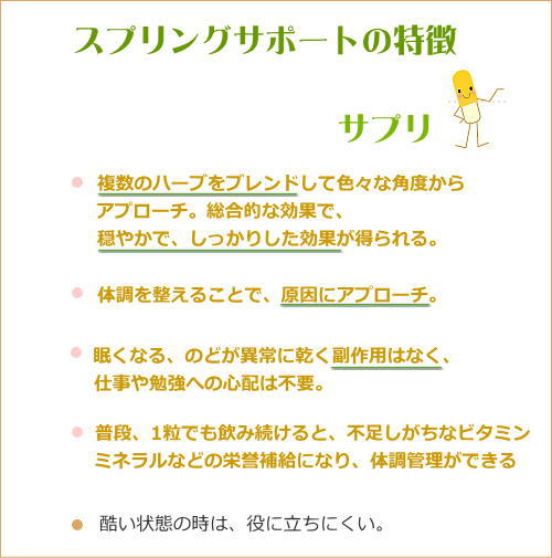 花粉 の季節 サプリ 135粒 スプリングサポート ハーメディカ社眠くならない サプリメント ネトル ティー エルダー アイブライト ホースラデュッシュ オーガニック ハーブ 100 ナチュラル 子供 春 秋 マスク Massage Mit Herz De