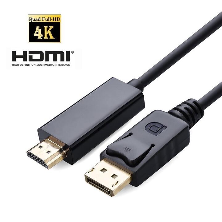Super High Speed 4k Displayport DP to HDMI Adapter Converter Full UHD 2160P 4K