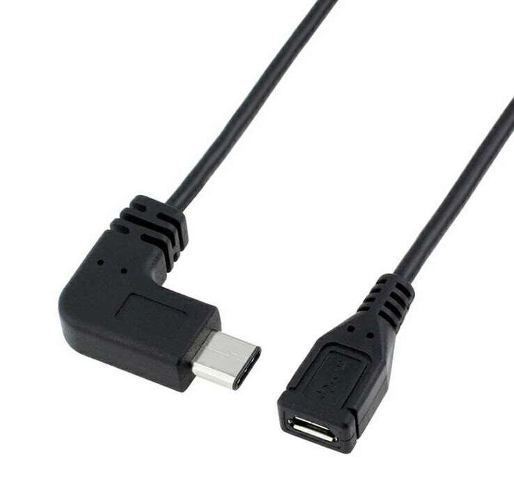 Mahsalink L Shaped Usb Type C To Usb 2 0 Micro Usb Conversion